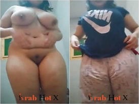 نودز ميلف مصريه بطل جسمها مربرب و جامد فشخ تستعرض بزازه الكبيره و تدعك فكسها