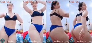 كيرفي مصريه لبوه تصور نفسها و هي بترقص لحبيبها بالملابس الداخليه و عماله تهز فطيزها