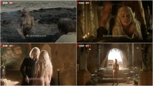 سكس نيك ملكه التنانين دنيرس تارجارين في مسلسل جيم اوف ثرونز -مقاطع ممنوعه من افلام