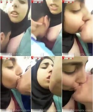 محجبه سوريه هايجه صاحبها يمص فبزازها و يقطع شفايفها بوس ممحونه عاوزه تتناك