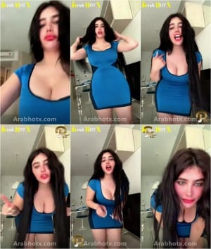الكيرفي انجي خوري تصور نودز و تعرض بزازها الملبن و هي بترقص اونلي انز