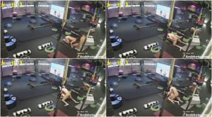 سكس تصوبر مخفي في الجيم المدرب ماسك البت تمصله زبره و ينيك طيزها و كسها